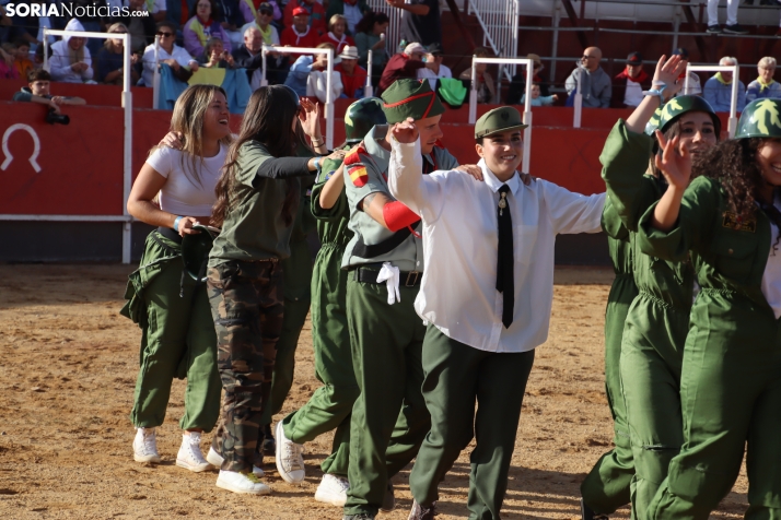 Una imagen de la tarde en la plaza de toros olvegueña. /Santos Gómez