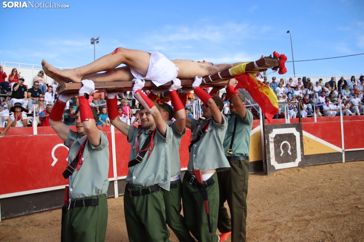 Una imagen de la tarde en la plaza de toros olvegueña. /Santos Gómez