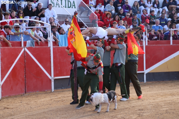 Una imagen de la tarde en la plaza de toros olvegueña. /Santos Gómez