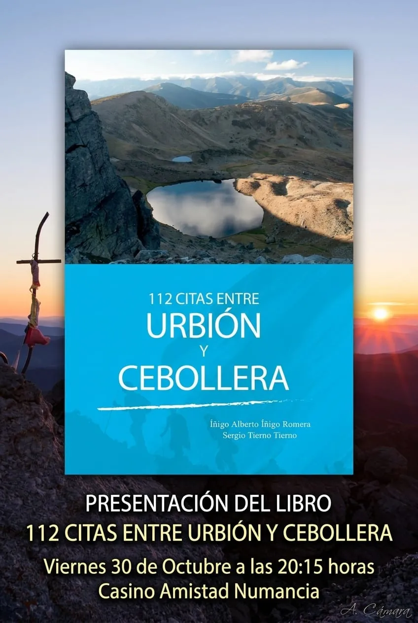 Presentación del libro 112 citas entre Urbión y Cebollera en Soria