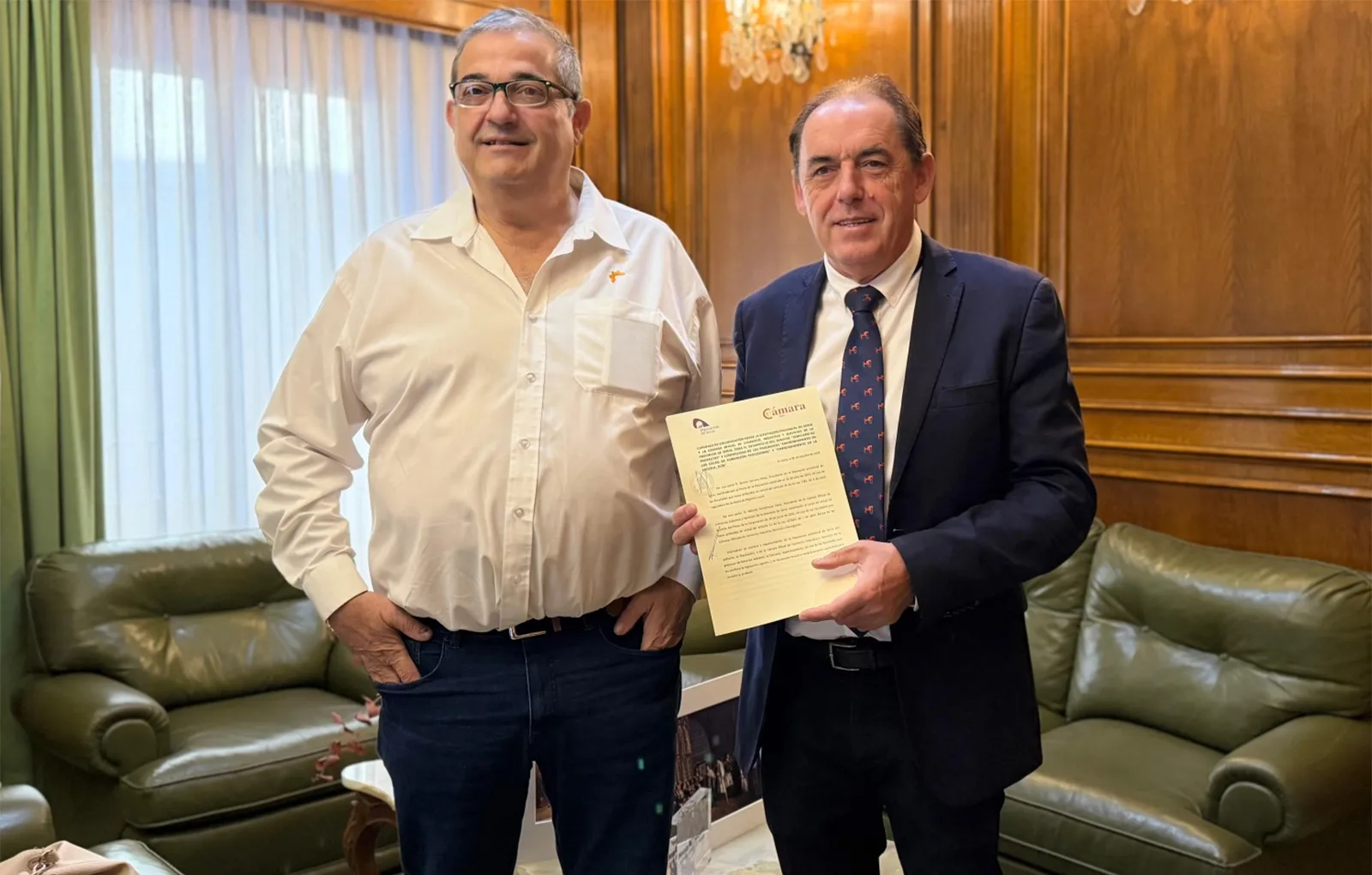 Diputación de Soria y Cámara de Comercio firman convenio de 88.475 euros para emprendimiento