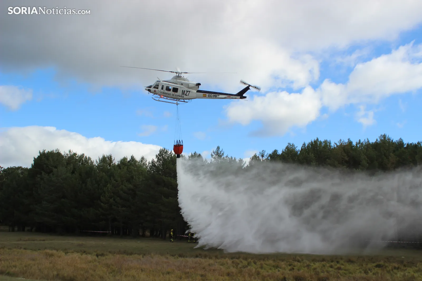 GALERÍA | Gran simulacro aéreo de la ELIF de Garray en CABFOREST 2026