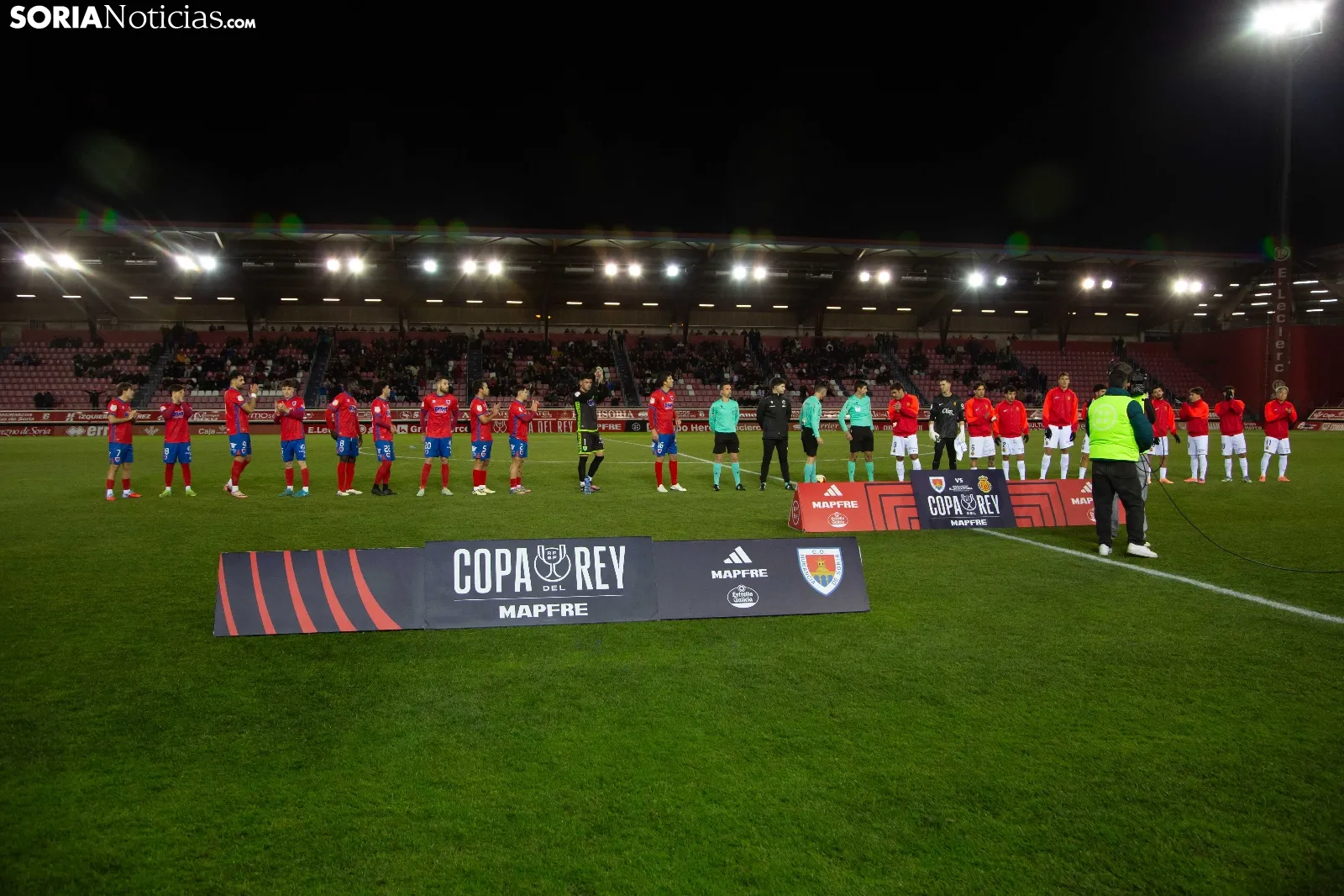 Suspendido el Numancia vs Oviedo y el resto de la jornada de Copa del Rey por el fatal accidente de Toledo