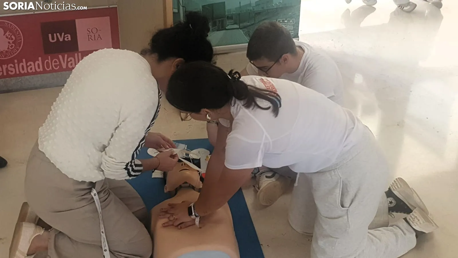 De Soria al corazón: aprender a actuar ante una parada cardíaca