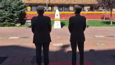 Distintas imágenes del 32º aniversario de la Subdelegación de Defensa en Soria celebrado hoy. | @Soria_Gob
