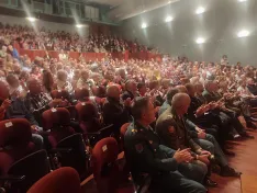 Foto 5 - La Divisi&oacute;n San Marcial llena el Palacio de la Audiencia de Soria