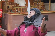 Foto 6 - &iquest;Qui&eacute;n hay detr&aacute;s del misterioso 'Cazador de Dragones' del Mercado Medieval de Soria?