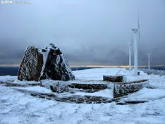 'El sentido del viento' nevado | Foto: Eloy Pérez