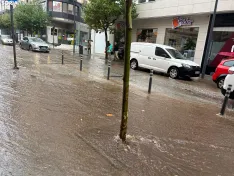 Foto 8 - Fotos: Tremenda riada en el centro de Soria