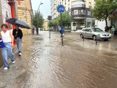 Foto 11 - Fotos: Tremenda riada en el centro de Soria