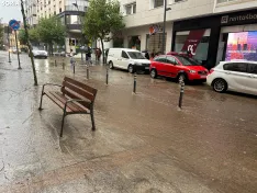 Foto 12 - Fotos: Tremenda riada en el centro de Soria