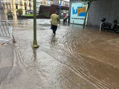 Foto 14 - Fotos: Tremenda riada en el centro de Soria