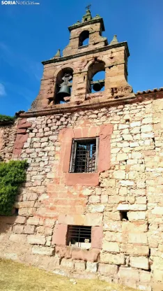 Aspecto de la iglesia de San Román en Medinaceli, el templo más antiguo de la villa.