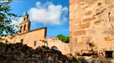 Aspecto de la iglesia de San Román en Medinaceli, el templo más antiguo de la villa.