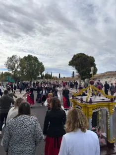 Foto 7 - Caltojar baila de espaldas a la Virgen del Pilar: devoci&oacute;n, tradici&oacute;n e identidad soriana