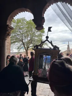 Foto 9 - Caltojar baila de espaldas a la Virgen del Pilar: devoci&oacute;n, tradici&oacute;n e identidad soriana