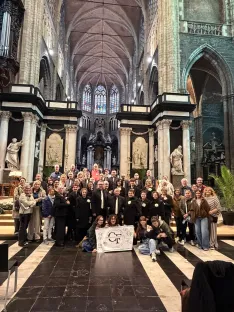 Una imagen de la gira de los intérpretes sorianos. 