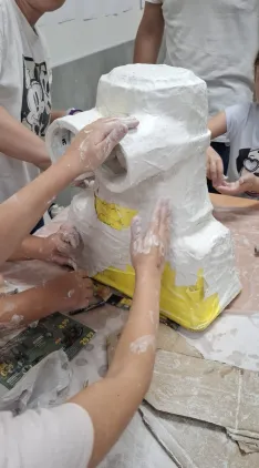 Foto 4 - &iquest;C&oacute;mo fabricar cabezudos? Golmayo y sus vecinos tienen las claves