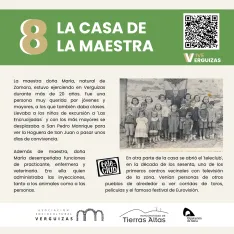 Foto 3 - Trece paneles y cuatro rincones de lectura dan voz al pasado de Verguizas
