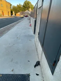 Foto 5 - Los vecinos de San Esteban exigen medidas de seguridad vial tras un peligroso accidente en el puente