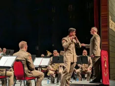 Foto 6 - La Divisi&oacute;n San Marcial llena el Palacio de la Audiencia de Soria