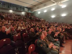 Foto 3 - La Divisi&oacute;n San Marcial llena el Palacio de la Audiencia de Soria