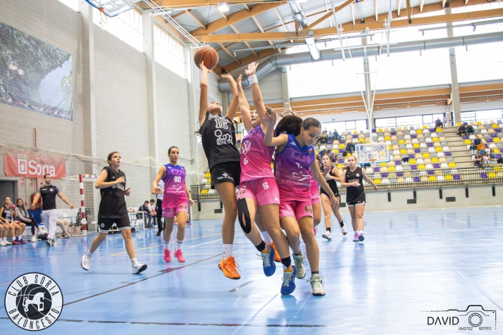 El infantil femenino del CSB arrolla al San Pablo Burgos B