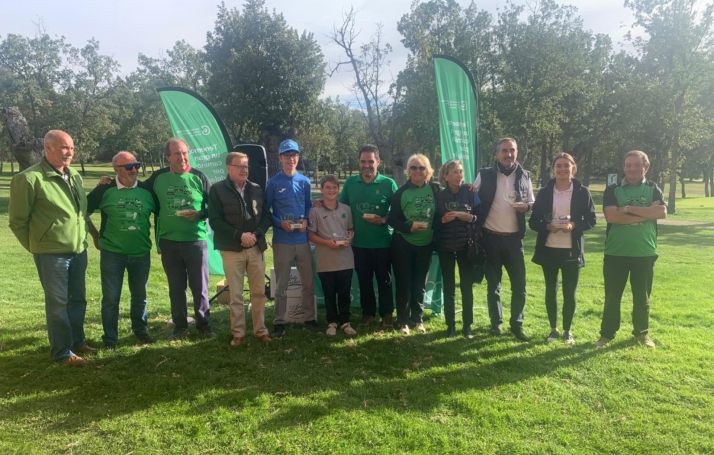 López, del Río y Peñuelas ganan el X Torneo Benéfico de la AECC