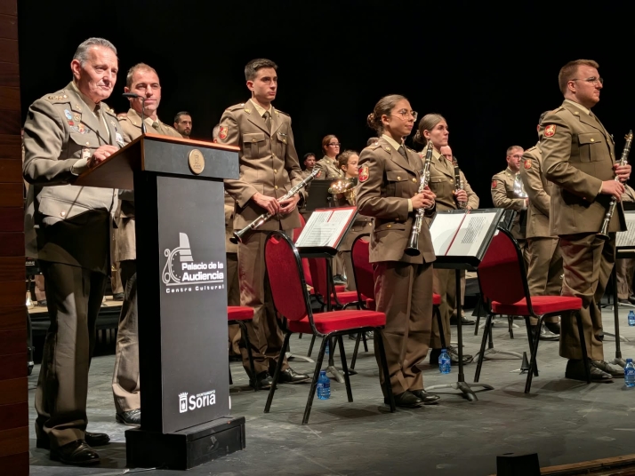 La División San Marcial llena el Palacio de la Audiencia de Soria