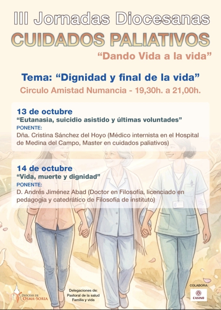 El Círculo Amistad Numancia acoge las III Jornadas sobre Cuidados Paliativos