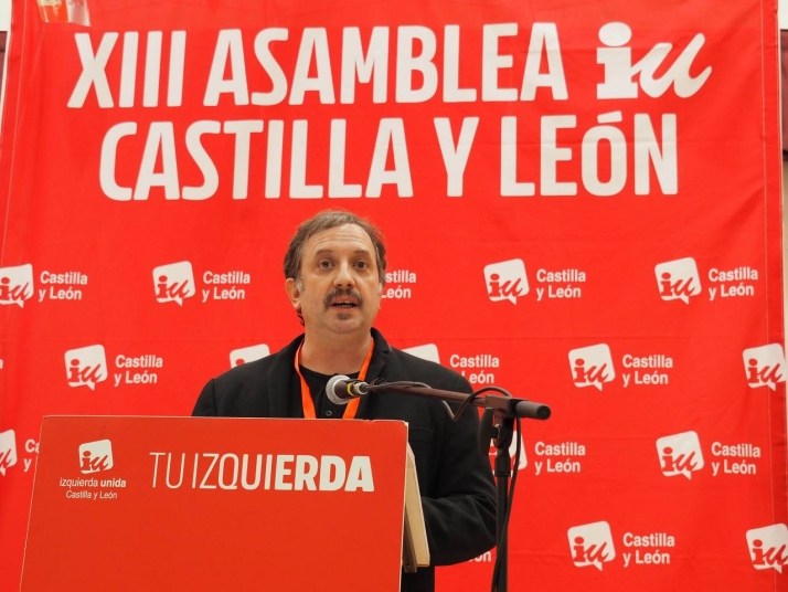 Carlos Serrano es elegido nuevo coordinador de IU Castilla y León