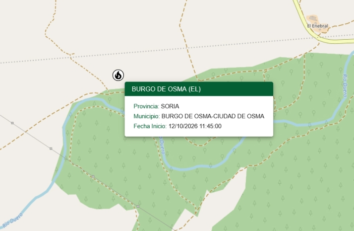 Arden 1.000 metros cuadrados de superficie agrícola en el Burgo