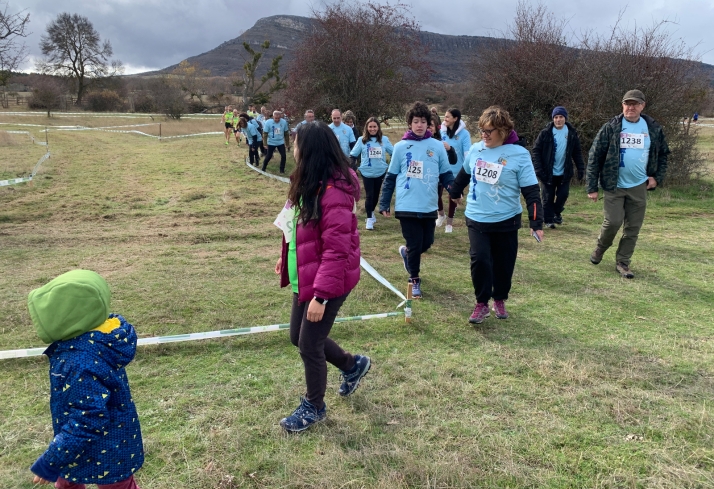 El Cross de Soria apoya la causa del padre Ángel con su marcha solidaria