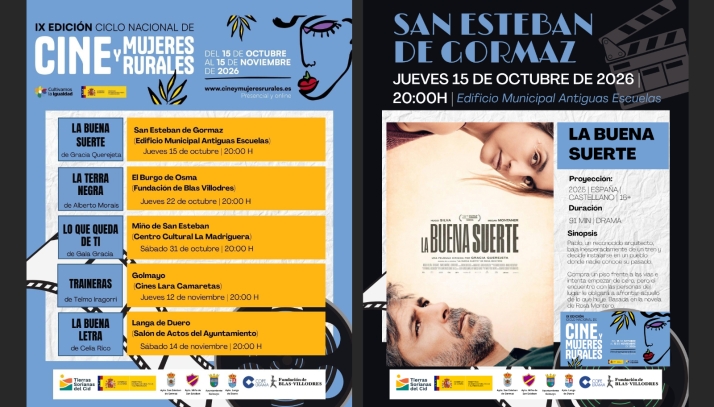 Cinco pueblos de Soria acogen la nueva edición del certamen de cine femenino