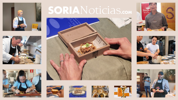 Nos colamos en los fogones que tienen el reto de innovar con el clásico y emblemático Torrezno de Soria