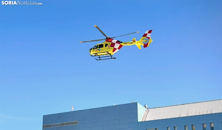 El nuevo helipuerto agilizará la atención sanitaria en El Burgo