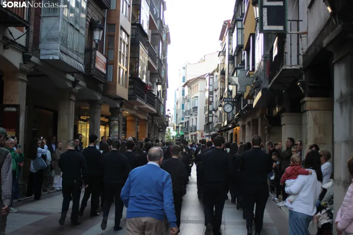 Fotos: La Banda recorre el centro de Soria en plenas fiestas de San Saturio