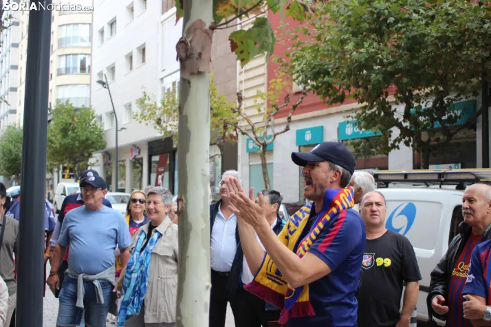 Fotos: M&aacute;s de 250 barcelonistas celebran el 35 aniversario de la pe&ntilde;a blaugrana en Soria