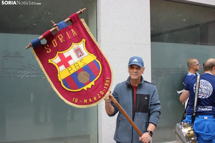 Fotos: M&aacute;s de 250 barcelonistas celebran el 35 aniversario de la pe&ntilde;a blaugrana en Soria