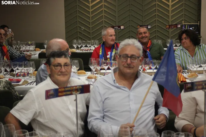 Fotos: M&aacute;s de 250 barcelonistas celebran el 35 aniversario de la pe&ntilde;a blaugrana en Soria