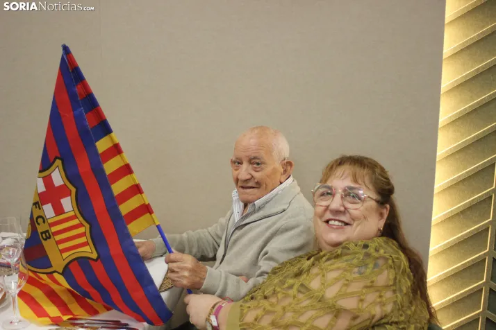 Fotos: M&aacute;s de 250 barcelonistas celebran el 35 aniversario de la pe&ntilde;a blaugrana en Soria