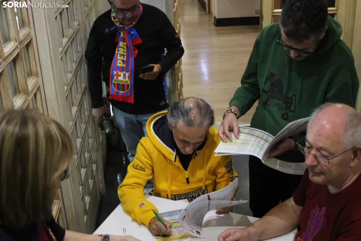 Fotos: M&aacute;s de 250 barcelonistas celebran el 35 aniversario de la pe&ntilde;a blaugrana en Soria