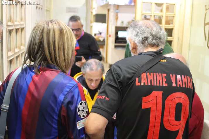 Fotos: M&aacute;s de 250 barcelonistas celebran el 35 aniversario de la pe&ntilde;a blaugrana en Soria