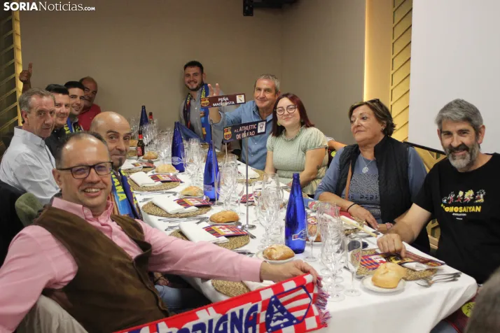 Fotos: M&aacute;s de 250 barcelonistas celebran el 35 aniversario de la pe&ntilde;a blaugrana en Soria