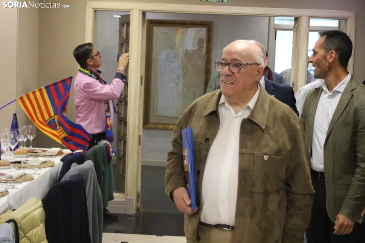 Fotos: M&aacute;s de 250 barcelonistas celebran el 35 aniversario de la pe&ntilde;a blaugrana en Soria