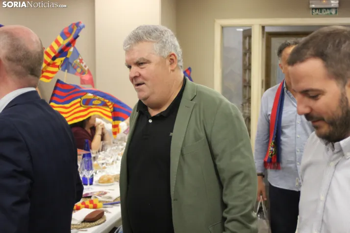 Fotos: M&aacute;s de 250 barcelonistas celebran el 35 aniversario de la pe&ntilde;a blaugrana en Soria