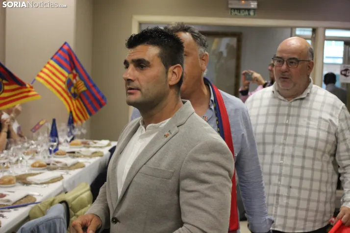 Fotos: M&aacute;s de 250 barcelonistas celebran el 35 aniversario de la pe&ntilde;a blaugrana en Soria