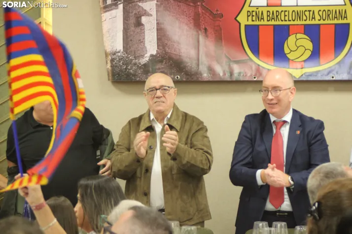 Fotos: M&aacute;s de 250 barcelonistas celebran el 35 aniversario de la pe&ntilde;a blaugrana en Soria