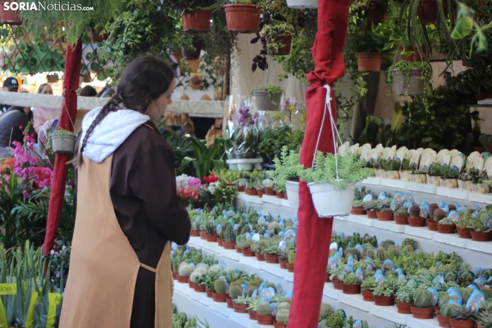 Artesan&iacute;a, dulces y &uacute;ltimos preparativos en una fr&iacute;a y medieval ma&ntilde;ana en Soria