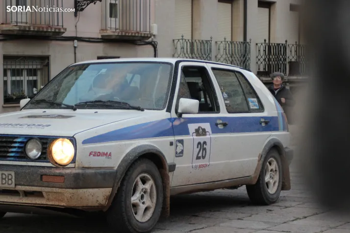 GALER&Iacute;A | El Spain Classic Raid desembarca en la plaza Mayor de Soria